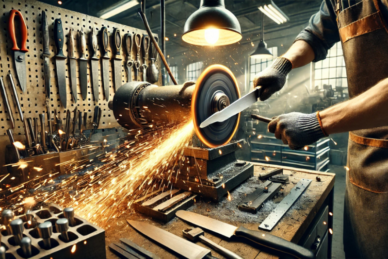A Importância do serviço de afiação para facas industriais
